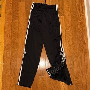 Adidas Black Snap Away Pants